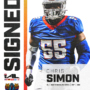 Las Vegas Rockers Sign WR Chris Simon